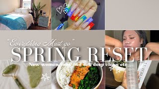 SPRING RESET| NEW HOME DECOR| DEEP CLEAN AND DECLUTTER| LIFE CHANGES| DOMESTIC VIOLENCE