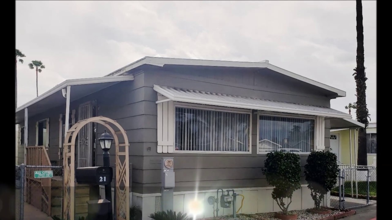 MOBILE HOME FOR SALE ONTARIO, CALIFORNIA, SAMOA VILLAGE, ACTION MH