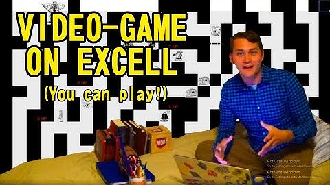 I made a video game in Excel (that YOU can play!)