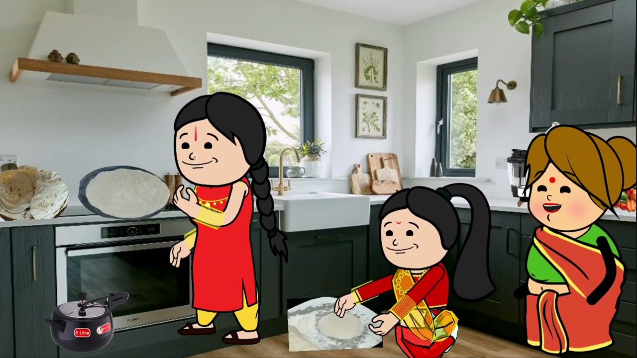 ಶಿಲ್ಪ ಮಾಡಿದ ರೊಟ್ಟಿ ನೋಡಿ ಕಂಗಾಲಾದ ಅತ್ತೆ🤣😂