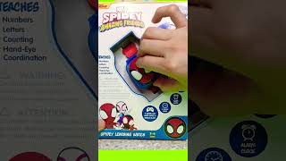 super cool Spidey learning watch