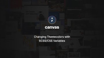 Theme Color | Canvas HTML