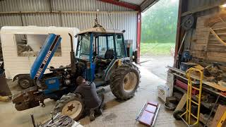 Ford 1920 compact tractor restoration Part 1- strip down