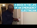 A Week in The Life Of An Emergency Electrician