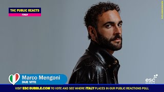 🇮🇹 Italy - Marco Mengoni - Due Vite (The Public Reacts: Eurovision 2023)