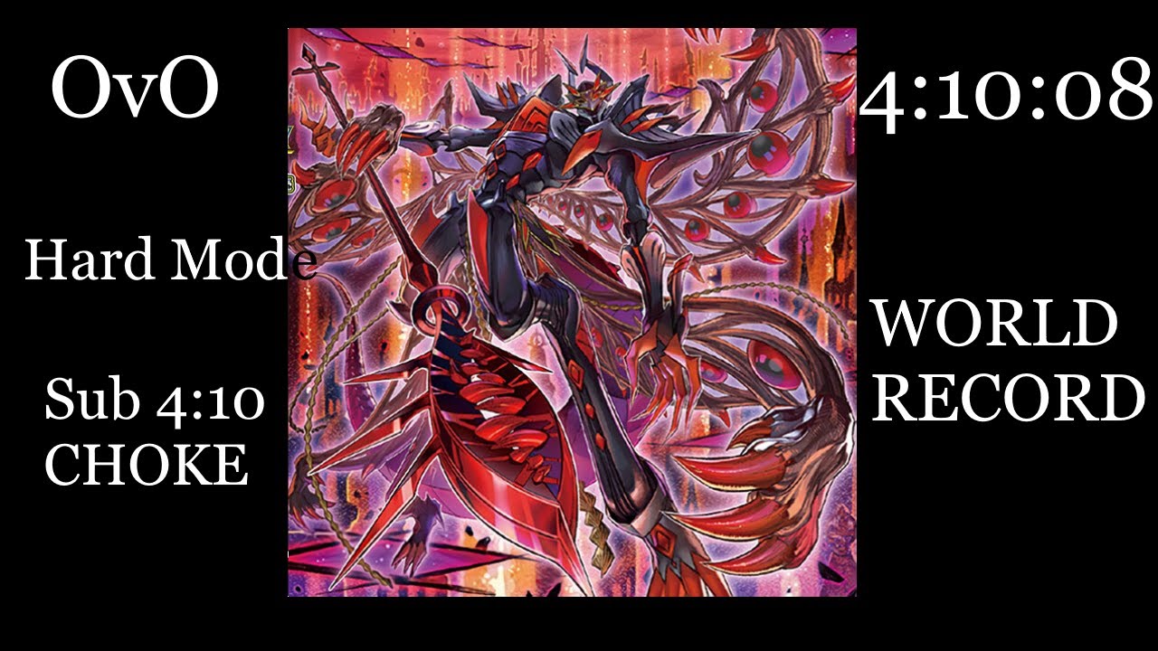 OvO Any% Hard Mode (Former) WORLD RECORD Speedrun in 