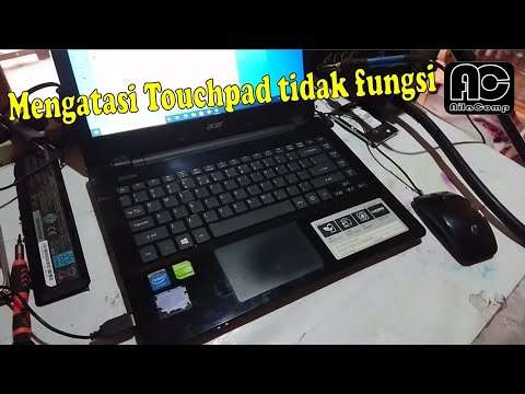 Penyebab touchpad dan keyboard tidak fungsi laptop acer E5 411