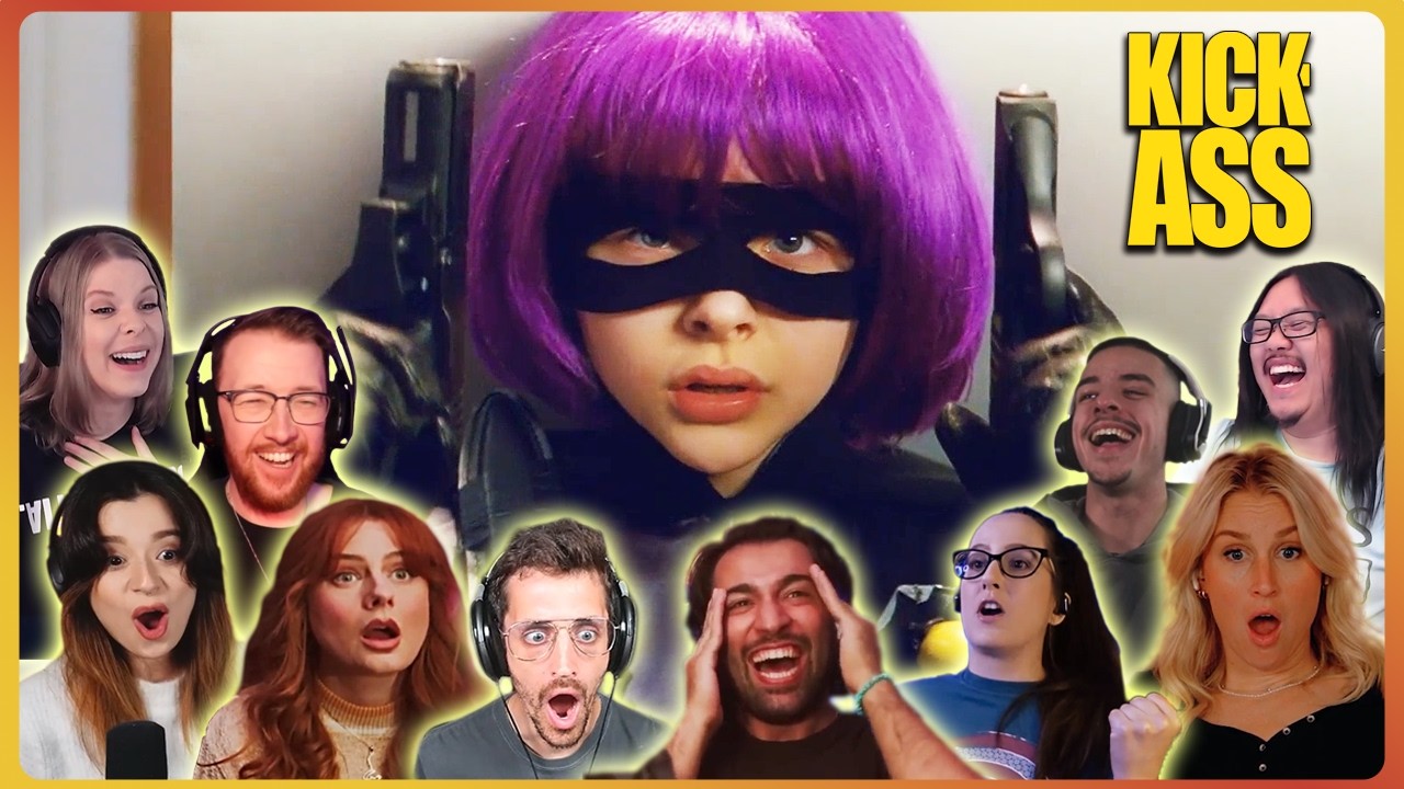 Hit Girl's Final Battle Reaction Compilation | Kick-Ass (2010) | Cine Reactions