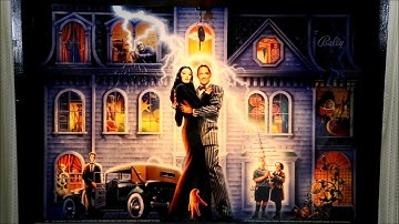 Addams Family Pinball LED Conversion Translight Test