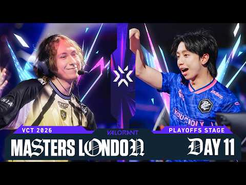 PRX vs. EDG / LEV vs. VIT — VALORANT Masters London — Playoffs — Hari 11