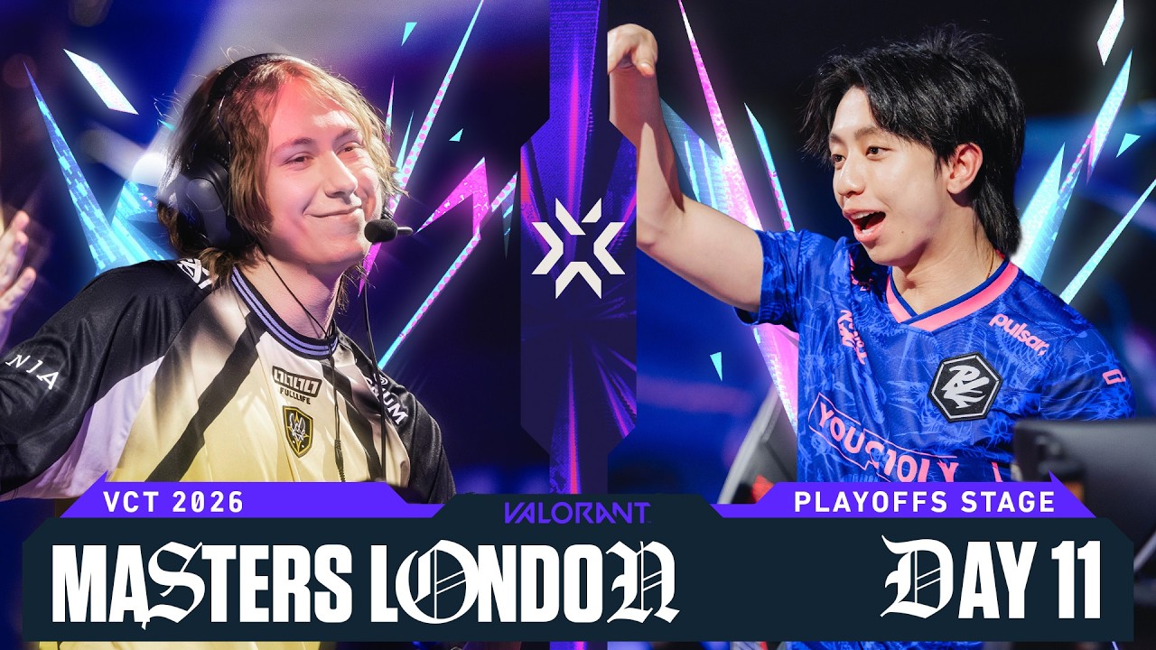 PRX vs. EDG / LEV vs. VIT — VALORANT Masters London — Playoffs — Hari 11