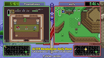 1/5 Full Entrance Fast Ganon 092519. ALTTP Randomizer Daily Race