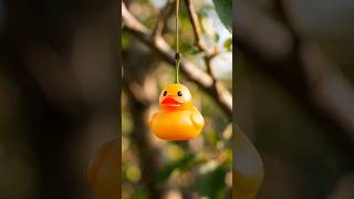 Watch This Cherry Transform into a Rubber Duck! 🍒🦆 Unbelievable Fruit Magic! #shorts #fruitmold