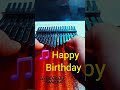 🎵 Happy Birthday on kalimba + Free Notes