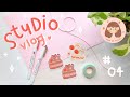studio vlog ep.04 🍓 making stickers + talk (a heart-to-heart about my experience on youtube)