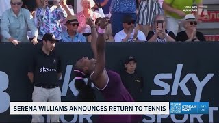 Serena Williams returns to professional tennis after 4-year hiatus