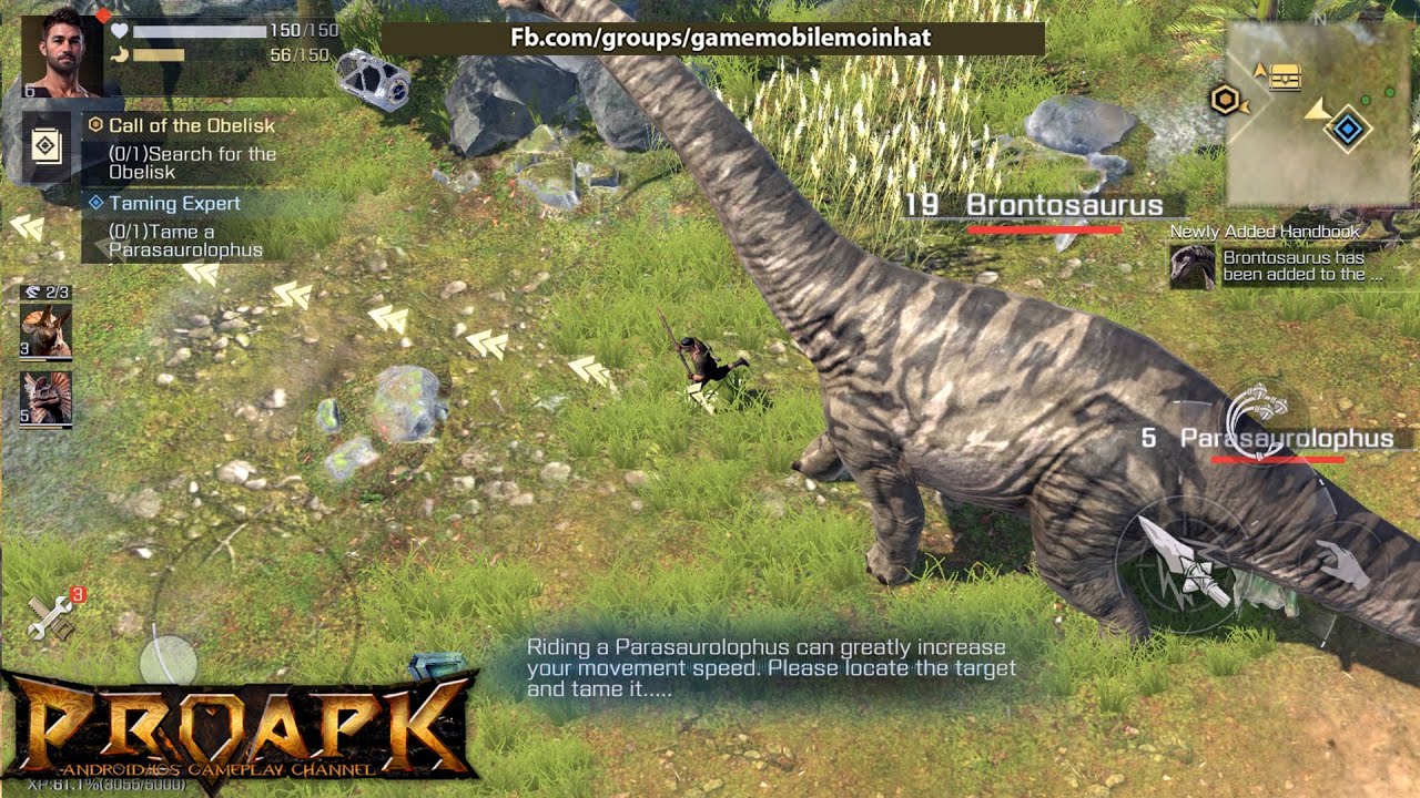 Jurassic Island Survival Gameplay Android / iOS - YouTube