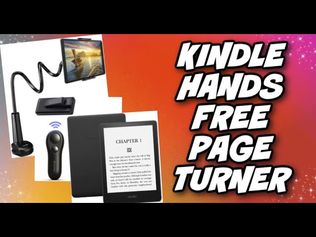 Remote Control Page Turner for Kindle iPad Surface Tablets Reading Novels -  Easily Flip Pages Back and Forth