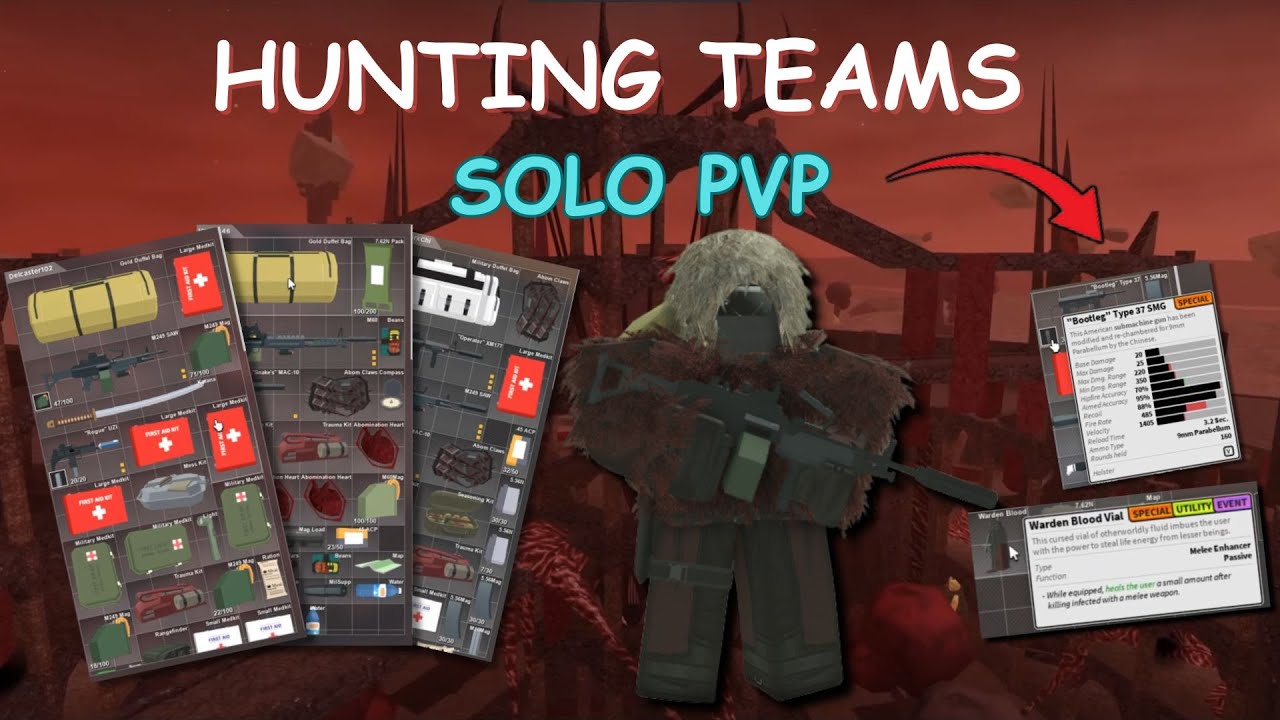 HUNTING TEAMS AS A SOLO - Apocalypse Rising 2 (Roblox) - YouTube