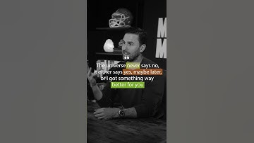 The universe never says no 👉 IG: @robdialjr #adviceoftheday #motivation #mindset #growth