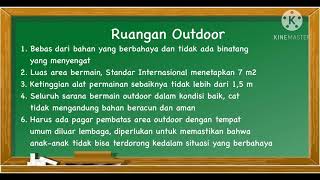Pengelolaan Lingkungan Belajar PAUD