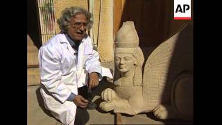 CYPRUS: NICOSIA: 6TH CENTURY BC STATUES & SPHINXES TO BE RESTORED