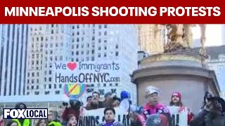 Anti-ICE demonstrations continue in NYC