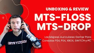 Unboxing, Review y Prueba de auriculares GAMER para Computadora y Consolas AMITOSAI MTS-FLOSS y DROP by AMITOSAI 184 views 1 year ago 11 minutes, 6 seconds