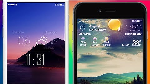 BEST iOS 9.3.3 Jailbreak LockScreen Themes