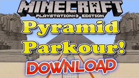 PRYAMID PARKOUR DOWNLOAD MINECRAFT PS3 PS4 EU & US / DISC & DIGITAL