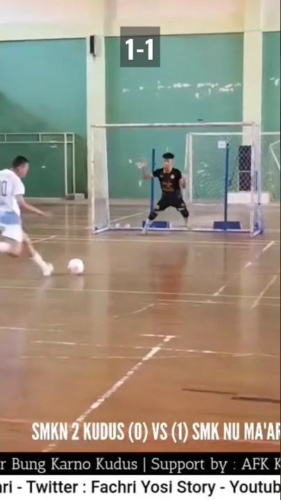 SMKN 2 KUDUS SUCCESS EQUALIZED THE PENALTIES #fachriyosistory #shorts #sports #futsal