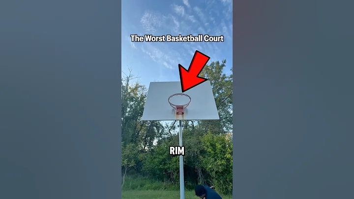 The Worst Basketball Court #nba #basketball #shorts
