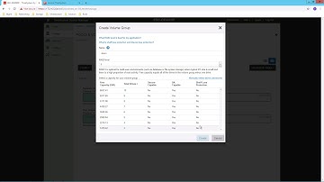 Lenovo ThinkSystem DE System Manager Pools and Volume Groups