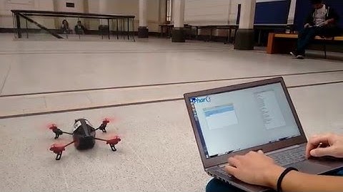 Pharo API for Parrot AR.Drone 2.0 - Test flight