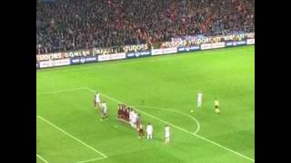 Anderson Talisca Frikik Golü Tribün Çekimi Hd - Trabzon 3-4 Beşiktaş