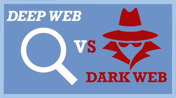 Deep Web vs  Dark Web What