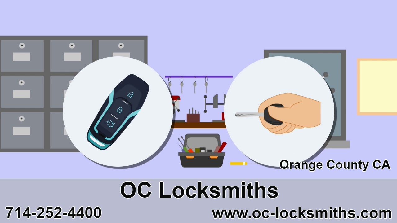 Automotive Locksmith Orange County (714) 2524400 YouTube