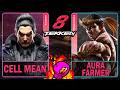 Tekken 8 Cell Mean (KAZUYA) VS Aura Farmer (FAHKUMRAM)🥊 鉄拳8🥊4K 60ᶠᵖˢ🥊T8🥊TK8 #tekken