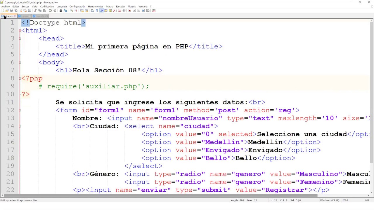 Lenguaje de Programación II P.1 Clase 17 Conexión con