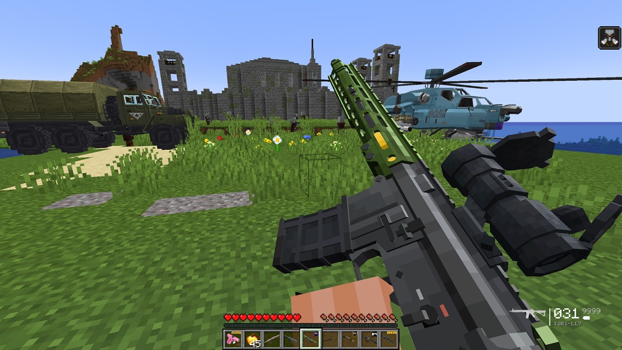 I Became the Army and Destroyed a Pillager Prison to Rescue Trapped Villagers! 💥🚁