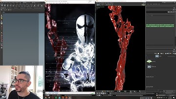 Seamless Looping Fluid - Houdini FLIP Simulation - Spotify backing video
