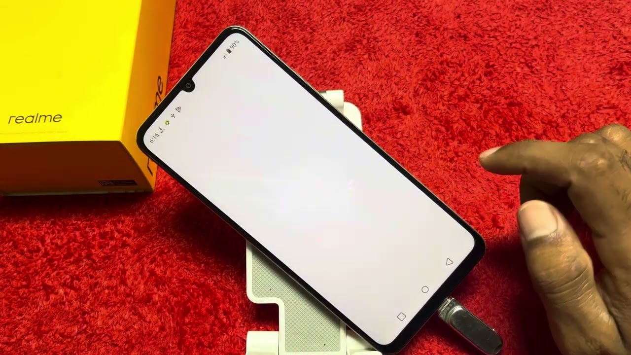 How to enable OTG in Realme c51 , OTG test with pen drive in Realme c51