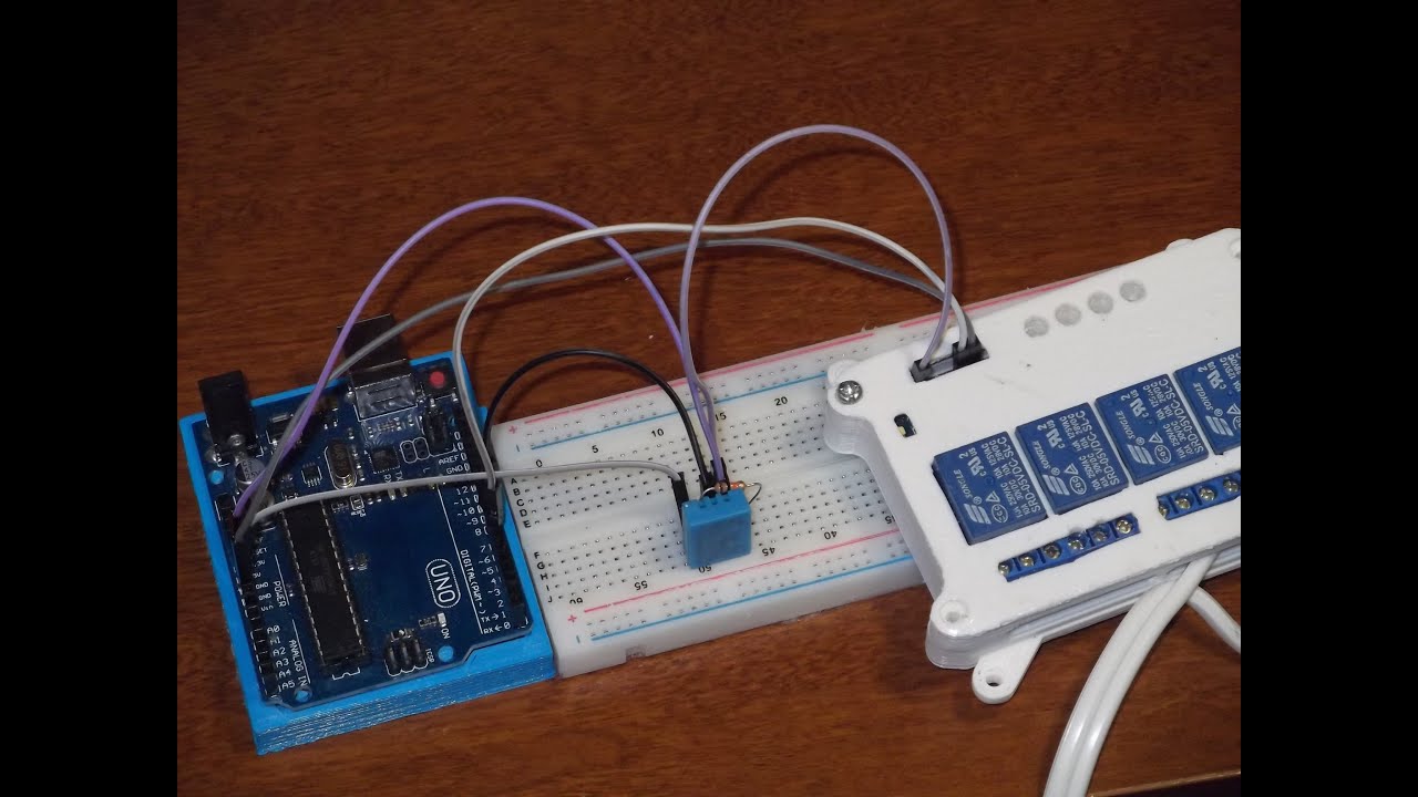 Humidifier Control with Arduino Uno! - YouTube