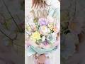 今月のブーケ -包む- #アーティフィシャルフラワー #造花 #花束