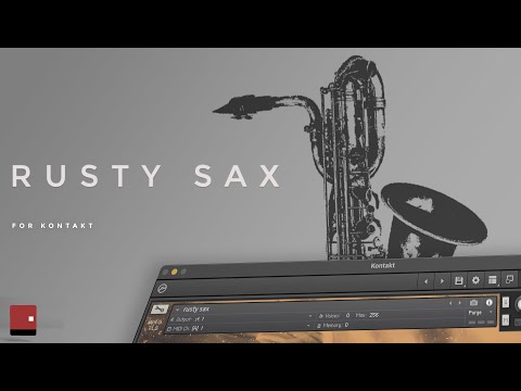 Rusty Sax ● Baritone Saxophone Library for Kontakt ● By Wrongtools