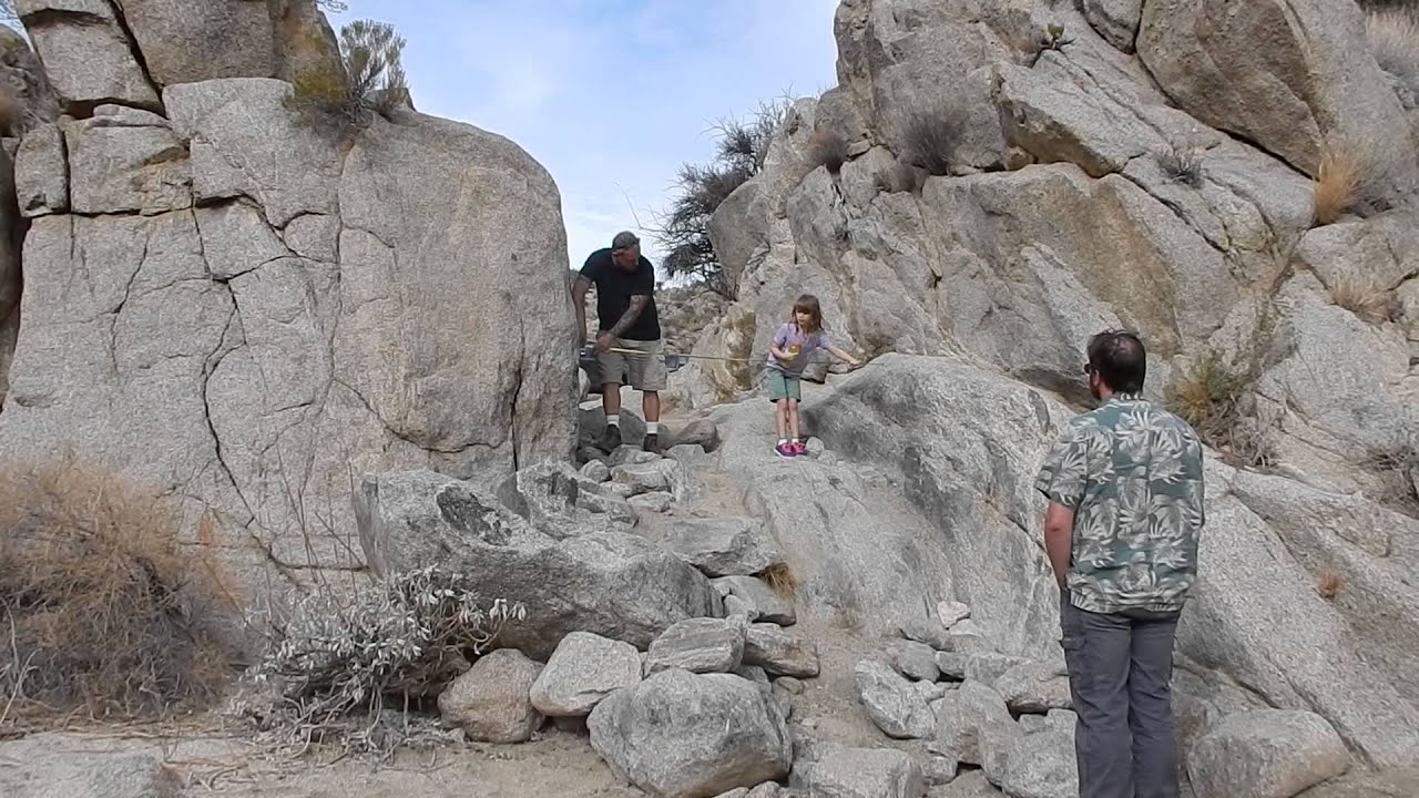 Anza Borrego Pinyon Mountain Trail The Jeep Squeeze Measurement Width