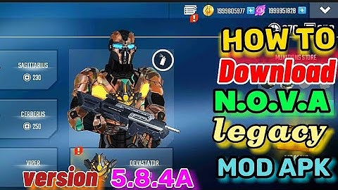 How To Download N.O.V.A Legacy Mod Apk latest version 5.8.4a in 2023 | N.O.V.A legacy hack ||