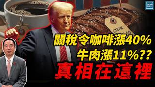 川普關稅害咖啡牛肉齊漲?真實數據破解假新聞｜天高海闊 20251117 #糧食券 #SNAP