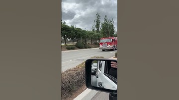 Riverside City Fire truck 3 #code3 #response  to #target.￼