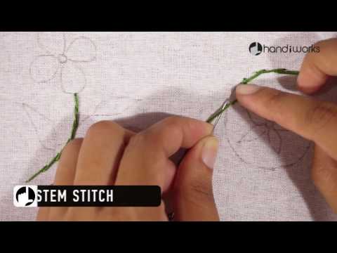 Basic Embroidery Stitches-Part